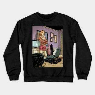 Spy Woman Crewneck Sweatshirt